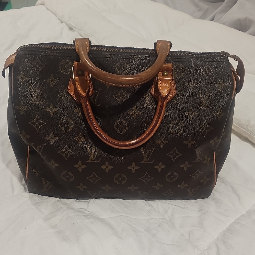Louis Vuitton Dark Brown Monogram Tote